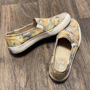 Keds Tie-Dye Slip On Sneakers, Size 6.5